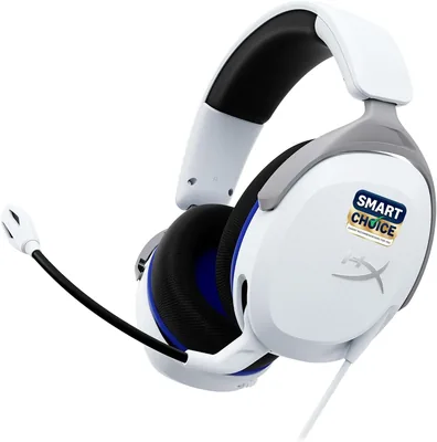 HyperX Cloud Stinger 2 Core स्मार्टचॉइस - 44% ऑफ़ गेमिंग हेडफ़ोन, लाइटवेट ओवर-ईयर केस डिज़ाइन के साथ माइक्रोफ़ोन और स्विवल टू म्यूट
