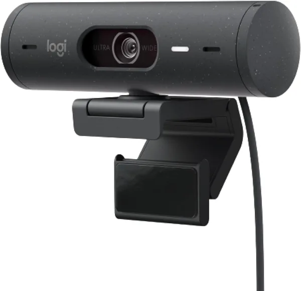 Logitech Brio 500 Full HD Webcam Auto Light Correction, Auto-Framing, Show Mode