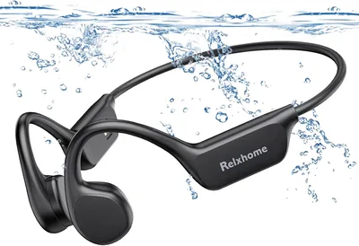 Écouteurs Relxhome à Conduction Osseuse, Éarphones Bluetooth 5.4 pour Natation, Mémoire Intégrée de 32Go, Lecteur MP3 Étanche IPX8, 10 Heures d'Autonomie - Best Deal
