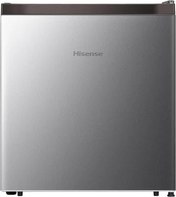 Hisense RR16D6AGX1 - Frigobar compacto de 1.6 pies cúbicos, gris con estantes para botellas de 2 litros, termostato ajustable y sello de puerta (41% de descuento)