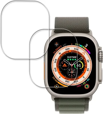 Apple Watch Ultra 用 強化ガラス保護フィルム（2枚セット） KPNS 日本製
