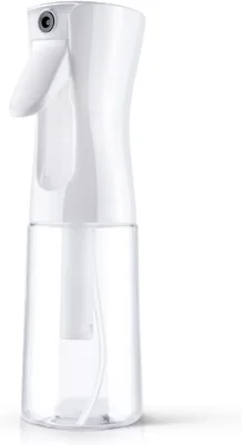 Spray capillaire URAQT, 200ml Réutilisable Transparent pour Coiffure, Spray Nettoyant Cheveux