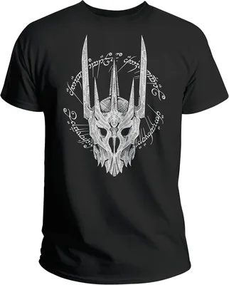 Playera Sauron Anillos del Poder Medieval Fantasía Piel Legendaria - Calidad Premium