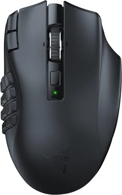 Razer Naga V2 HyperSpeed Wireless MMO Gaming Mouse: 19 Programmable Buttons