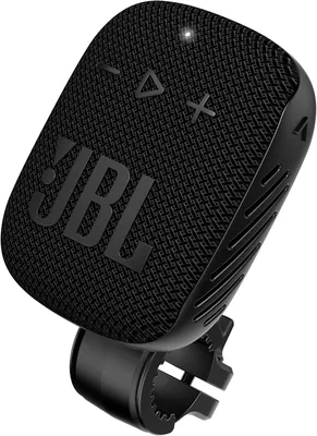 Box Wind 3S Bluetooth Speaker Waterproof Clip - Bass Boost White Light Grey