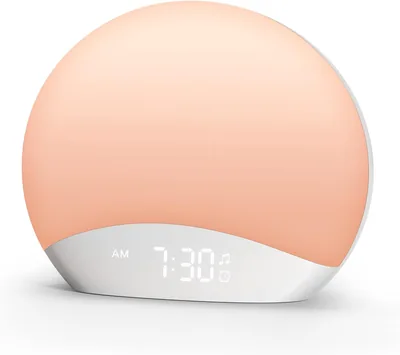 Sunrise Alarm Clock with Night Light - 26 Nature Sounds