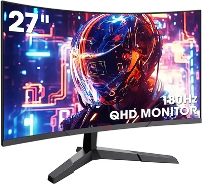 KOORUI 27 Inch QHD 1440P 180Hz Curved Gaming Monitor Best Deal