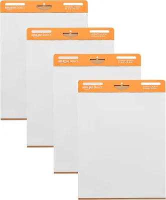 Amazon Basics Sticky Easel Pads 63.5x76.2cm Whiteboard-Compatible, Best Deal
