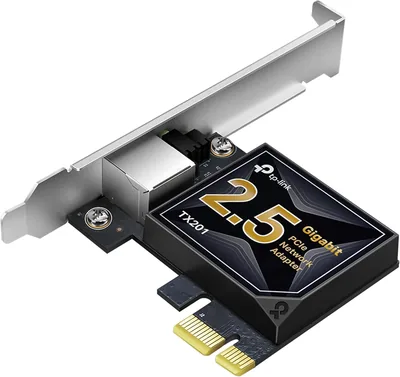 TP-Link TX201 2.5Gbps LAN Card PCI-E Adapter Network Card 29% Off