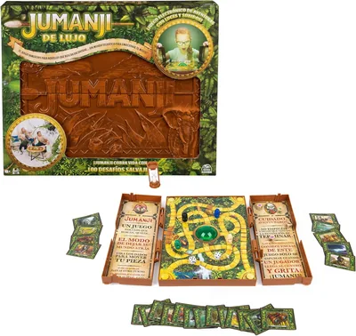 Juego Jumanji Deluxe: Aventura Electrónica con Luces y Sonidos - 10% de Descuento