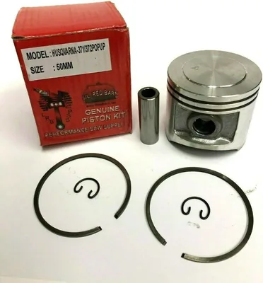 Pop Up kolväxel kompatibel med Husqvarna 371, 372, 50 mm, inga X-vridmomentkit, ökad kompression och kraft - 2 dagars standa