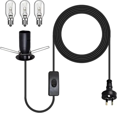 Salt Lamp Cord Replacement E14 with Switch - Best Deal