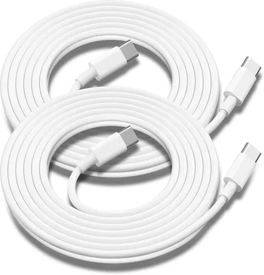 Apple USB-C to USB-C Cable 10ft 100W Fast Charger 2-Pack