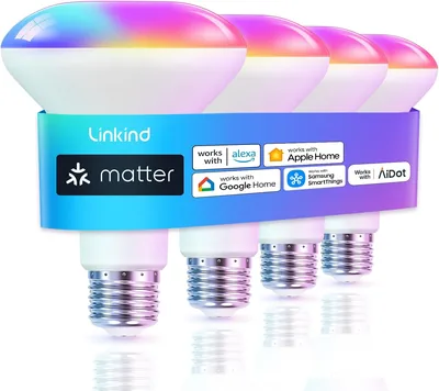 Linkind Matter BR30 Smart Bulbs 4 Pack - 19% Off
