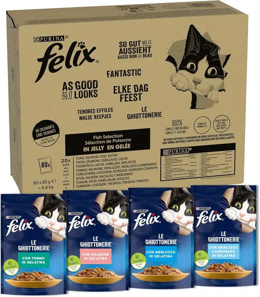 FELIX Le Ghiottonerie Wet Food for Adult Cats