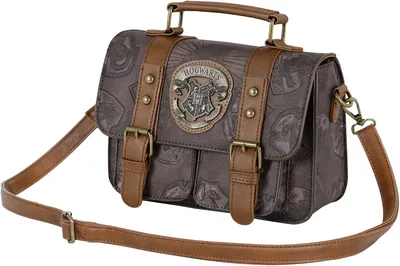 Harry Potter Pride - Mała Torebka na Ramię Satchel, Brązowa, 23 x 19 cm