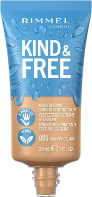 Rimmel London Kind&Free Podkład do Twarzy, 001 Fair Porcelain, 30 ml - Najlepszy Ceny
