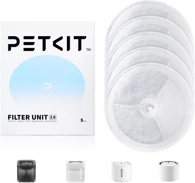 PETKIT Filters voor katten, 5 stuks voor EverSWEET 2, 3 en CYBERTIAL PUREDRINK fonteinen Best Deal