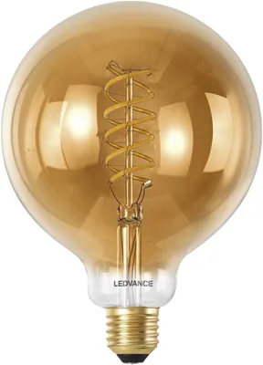 LEDVANCE SMART+ WiFi LED Lamp, Gold Tint, 8 W