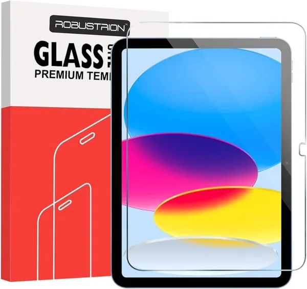 Robustrion Tempered Glass for iPad 11th Generation (A16) / iPad 10th Generation Screen Protector Guard