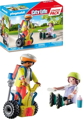 PLAYMOBIL Starter Pack Rescue con Balance Racer 71257, desde 4 años - ¡85% de descuento!