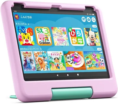Amazon Fire HD 10 キッズモデル (10インチ) ピンク - 3歳から、1年間使い放題のキッズコンテンツ