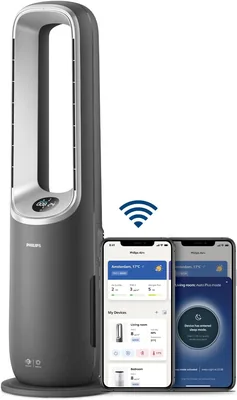 Philips Air Performer 8000 Serie: 3-in-1 Luftreiniger mit Heiz- und Kühlfunktion - bis zu 70 m² Reinigung - HEPA-Filter