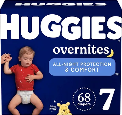 Huggies Overnites Diapers Size 7 (41+ lbs) - Best Deal