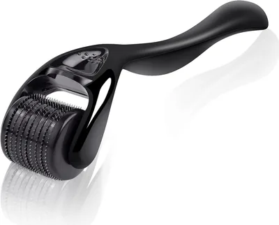 URAQT Derma Roller - Wałek do pielęgnacji brody z mikroigłami Titanium 540, Best Price