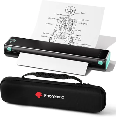 Phomemo M08F Inkless Thermal Printer - Black