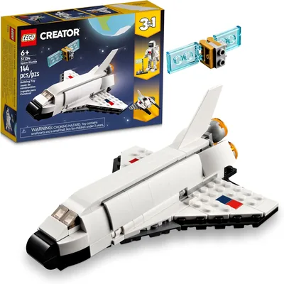 LEGO Creator 3 en 1 Transbordador Espacial - Juguetes de Construcción para Niños y Niñas, desde 9 años - con 3 Opciones de Construcción
