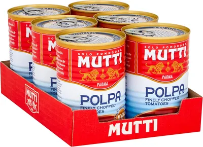 Mutti Finely Chopped Tomatoes 35% Off (Pack of 6)