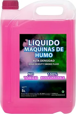 Máquina de Humo Líquido Plantawa Alta Densidad 5L | Efecto de Niebla Densa y Duradera | Compatible con Todas las Máquinas de Humo