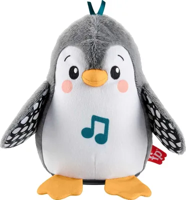 Fisher-Price Muzyczny Pingwinek Kiwaczek - Miękka zabawka dla niemowląt
