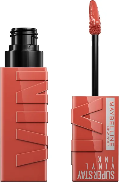 Maybelline New York Super Stay Vinyl Ink Nudes Longwear Transfer Proof Gloss Lipstick (1.0 count, 1)