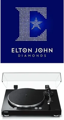 Yamaha TT-N503 MusicCast Vinyl 500 Turntable - Elton John Diamonds Bundle Best Deal