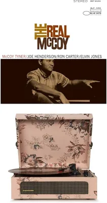 Crosley Voyager Turntable Floral + McCoy Tyner LP Best Deal