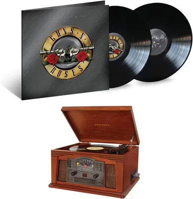 Crosley Lancaster Turntable Bluetooth Paprika - Guns N' Roses Best Deal