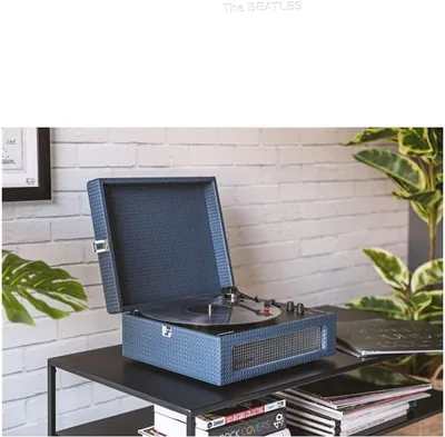 Crosley Voyager Turntable + Beatles 2LP Bundle - Best Deal