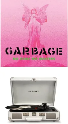 Crosley Cruiser Bluetooth Turntable (White Sands) + No Gods No Masters (X) Vinyl Bundle - Best Deal