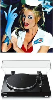 Yamaha TT-S303 Black Turntable - Enema of the State Bundle Best Deal