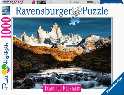 Ravensburger Fitz Roy Patagonia Puzzle Game, 1000-Piece Set | 72% Off