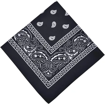 Écharpe carrée AOMIG, Bandana classique à motif Paisley, Fichu bandana carré, Style rétro polyvalent - Meilleur Prix