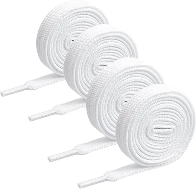 Flintronic Flat Trainer Shoelaces 2 Pairs 8MM - Best Deal
