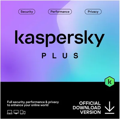 Kaspersky Plus 3 Devices 2 Year License Key Card