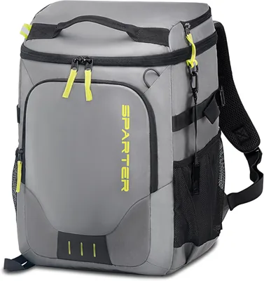 Mochila Térmica SPARTER a Prueba de Fugas, 33/45 latas, 2 Compartimentos Aislados