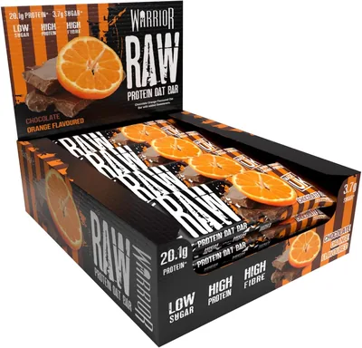 Warrior Raw Protein Bars Flapjack 12 x 75g - 10% Off
