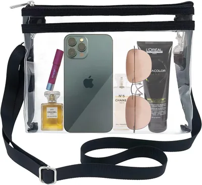 Auxadex Clear Crossbody Bag - Stadium Approved