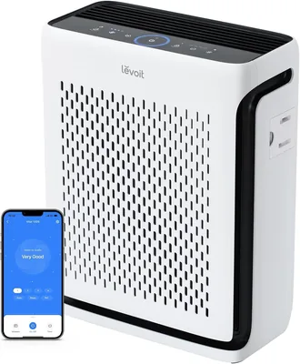 Levoit Air Purifier Large Room Washable Filter AHAM Verified