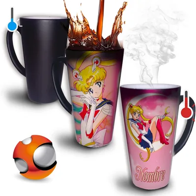 Taza Mágica Grande 17oz Personalizada para Café - Regalo Original con Nombre - Ocasión Sailor